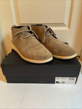 Mens UGG Freamon suede Chukka boots shoes 13